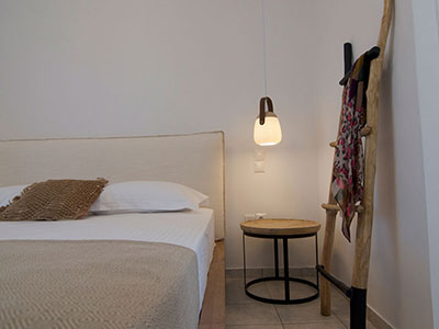 Bedroom at Nikoleta Studios Sifnos